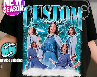 Custom Photo, Text and Music T-Shirt , Scan to Feel the Moment, Custom Gift for Anniversary - Valentine, Personalized Photo Tee