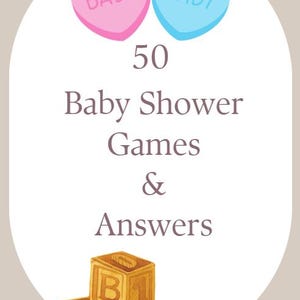 50 Baby Shower Games & Answers
