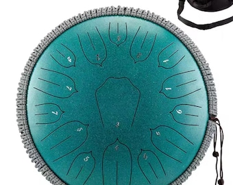 Bęben językowy ze stali turkusowej