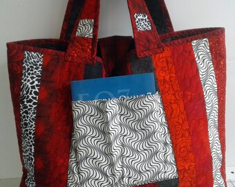 XL Quilted Tote. Shopping bags. Purses. Handbags.