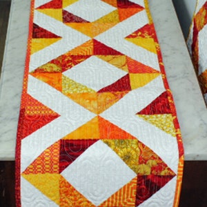 Table Runner, Sunshine Palette, Skinny Wall Hanging, Kitchen, Dining Room, Patio.