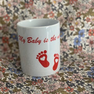 Personalized ceramic mug – Unique gift with first name, message or photo | Gift idea for birthday, Christmas, Mother’s Day