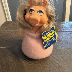 Vintage miss piggy doll - Etsy 日本