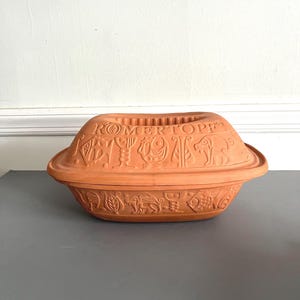 Bay Keramik, West Germany, terracotta casserole