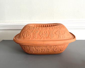 Bay Keramik, West Germany, terracotta casserole