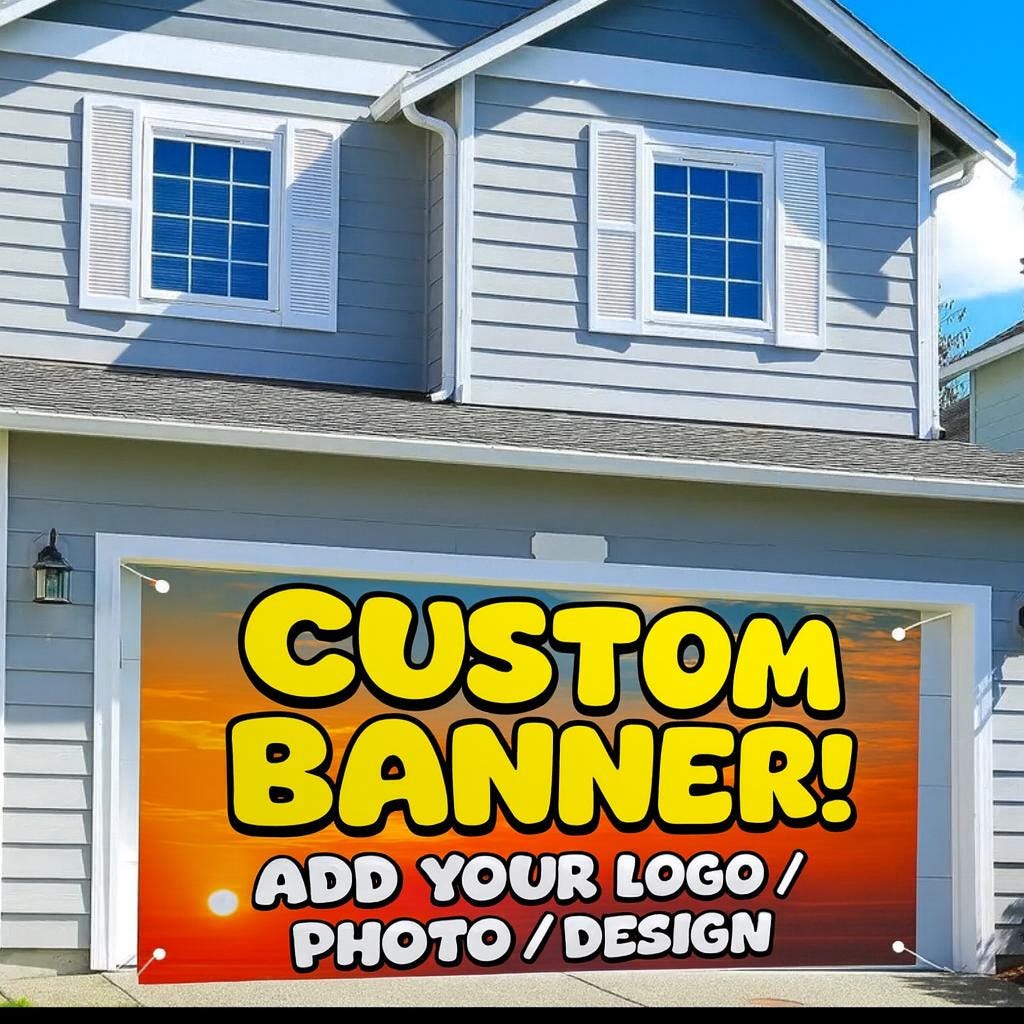 Christmas garage door banner - Etsy México, image size:1024x1024
