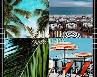 10 Fujifilm Digicam Mood Presets, Analog Film Inspired, Lightroom Mobile Bundle