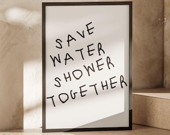 Bathroom Wall Art Print, Home Apartment decor, Interior Decor, Christmas Gift