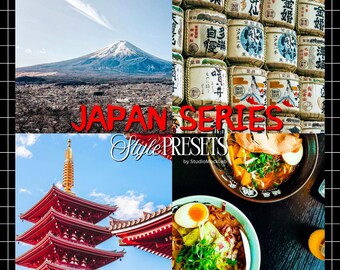 10 Japan Mobile Lightroom Presets | Tokyo Aesthetic | Japan Travel Photo Filter | Lightroom Mobile Presets | Instagram | Kyoto Preset Pack