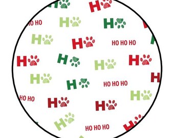 500Pcs Merry Christmas Stickers Christmas Theme Round Seal Labels Stickers for