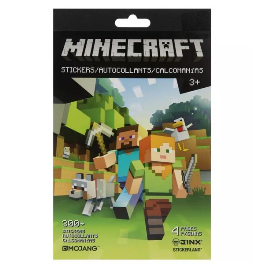 Minecraft Scrapbook Example 4 Sheets (licensed) Minecraft Stickers, Scrapbooking, Crafts, Planner ...