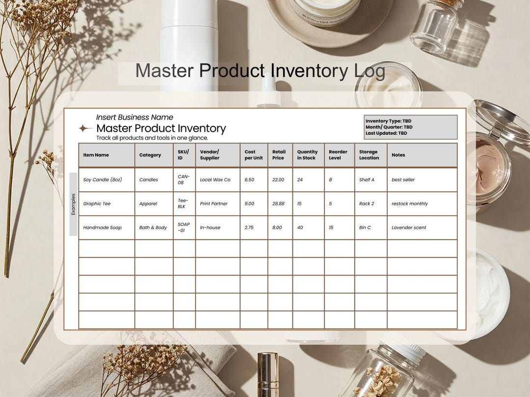 Restock Form Inventory Tracker: Restock, Low Stock, Costing and Variant Sheets ...