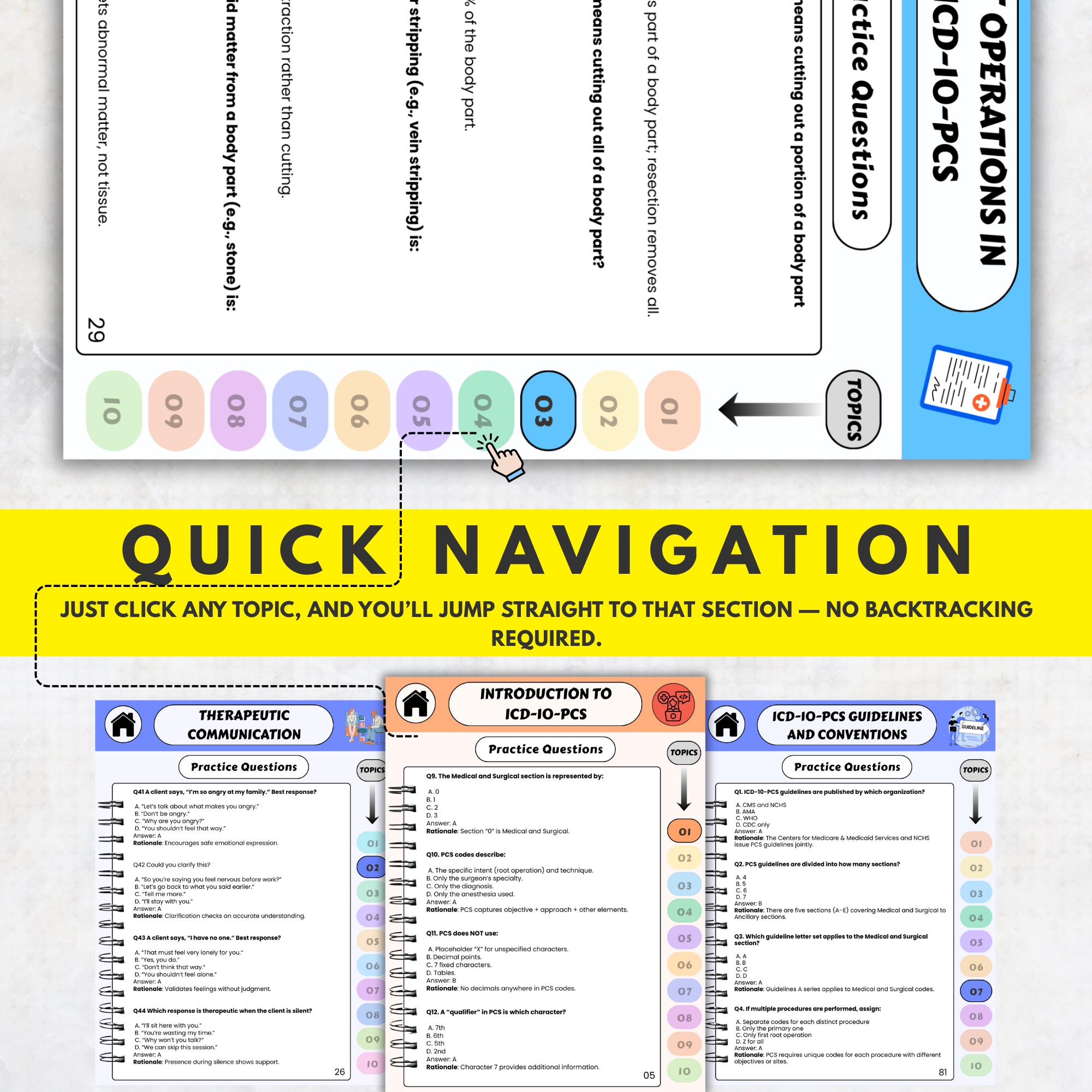 2026 ICD-10-PCS Practice Test: 520+ Exam Questions - 132+ Pages ...