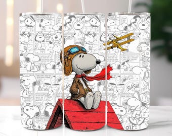 Cartoon 20oz Tumbler Wrap - Cartoon PNG - Digital Sublimation Design - Instant Download