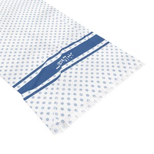 Jewish Light Scarf Shawl Dark Blue Israel Star of David Judaica Israeli Gift Present for Him Her    by Holy Land Supply Co.