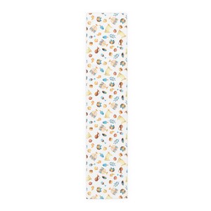 Hannukah Hanuka Hanukkah Chanukah Chanuka Chanukkah Channukah Chanukka 2 | Jewish Holiday Themed | Table Runner by Holy Land Supply Co.
