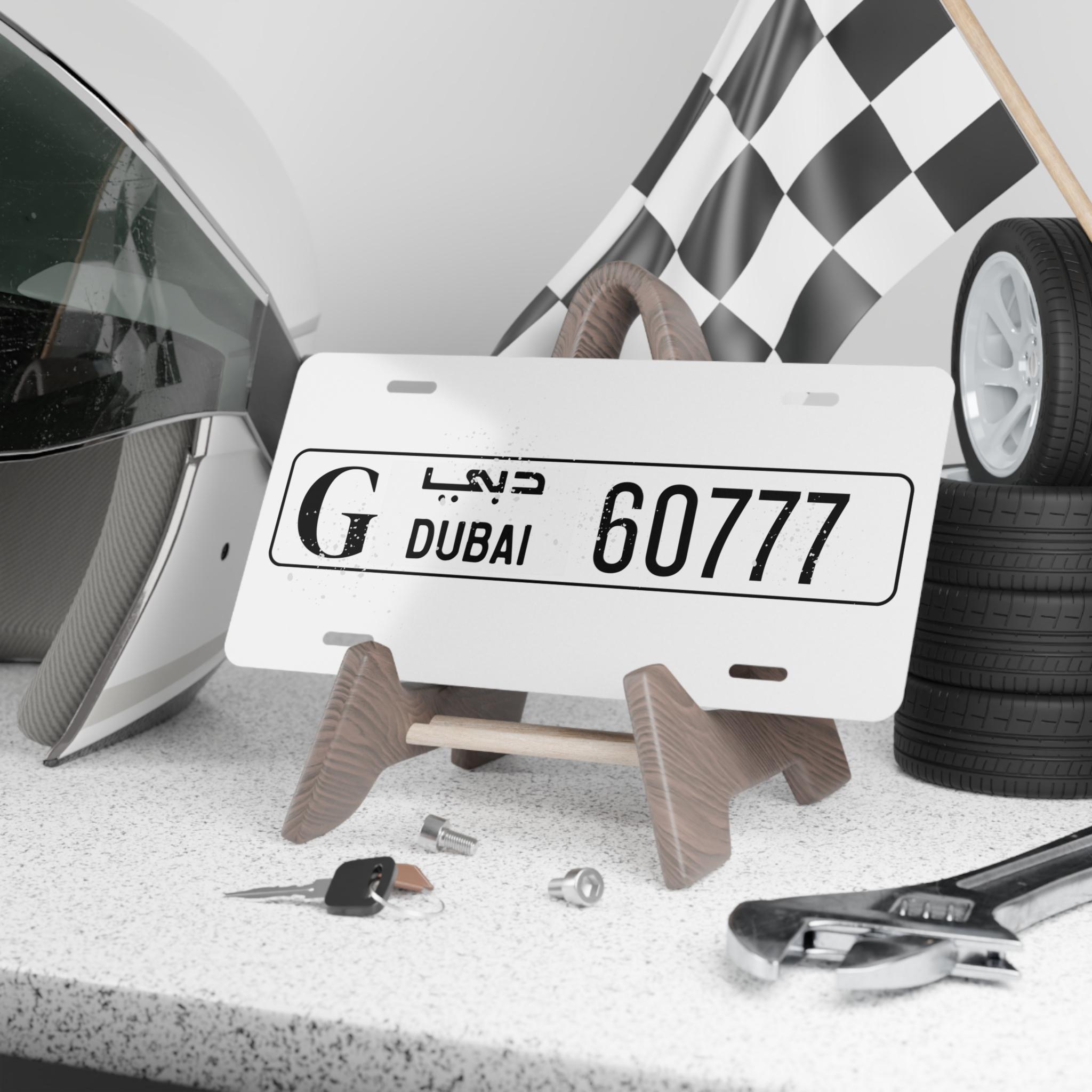 Dubai license plate - Etsy 日本