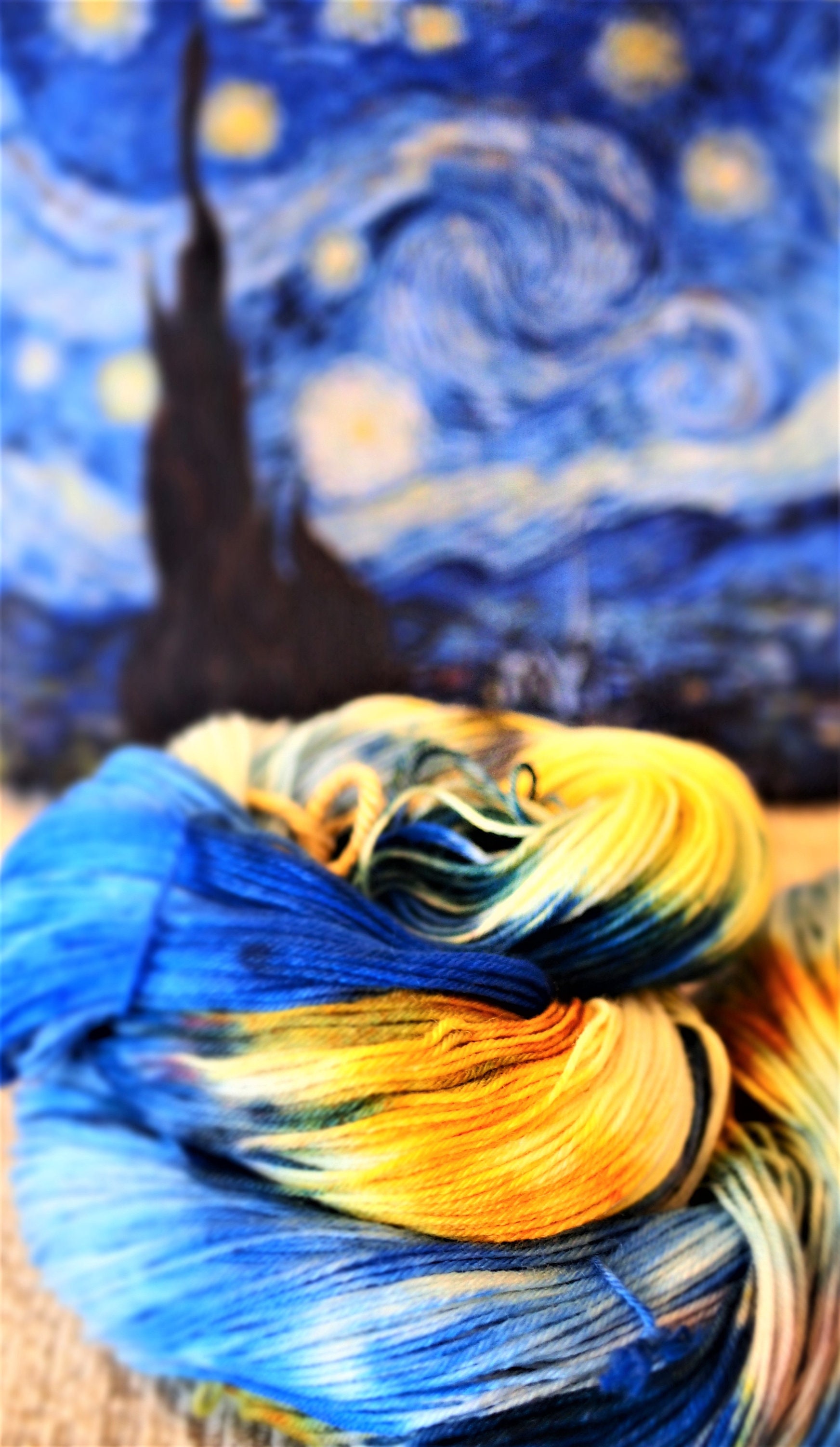 Y'Art Masterpiece Yarn Craft Set - The Starry Night - Bed Bath & Beyond -  32830668