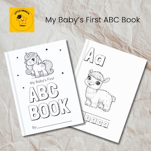 My Baby&#39;s First ABC Book | Printable Book | ABC Book | Children&#39;s Book | Printable Baby ABC Book | Printable Baby Alphabet Book