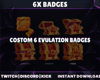 Insignias de transmisión en evolución: Iconos de rango de lealtad del jugador (Descarga digital)