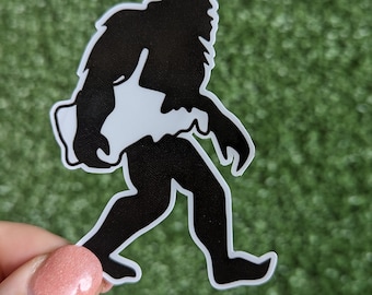 STICKER: Bigfoot West Virginia Sticker, Big foot bumper sticker