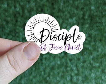 STICKER: LDS 2024 Youth Theme Stickers, I am a Disciple of Jesus Christ, Young Women, Primary, Missionary Gifts