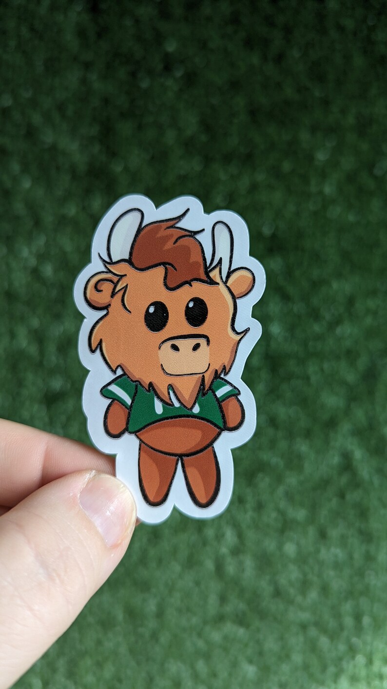 STICKER: Marco Sticker, Mascot stickers, Marshall University image 2