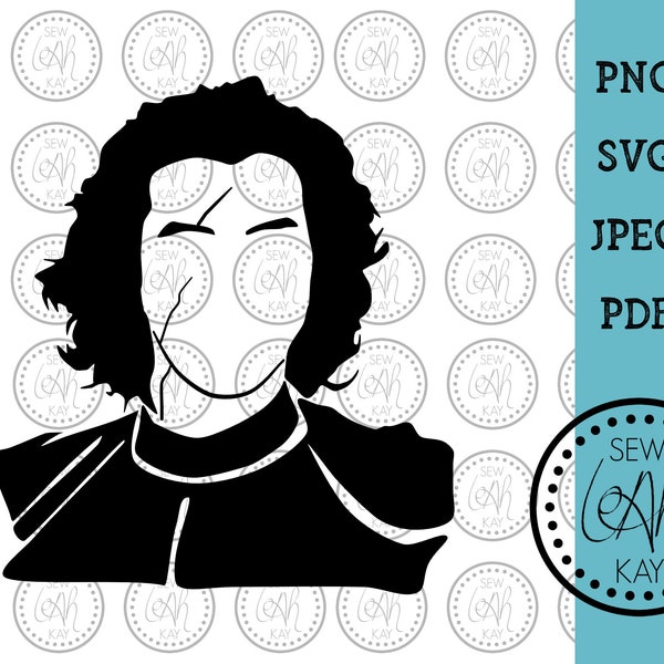 Ben Solo Cut File, Kylo Ren SVG for cutting machine or laser