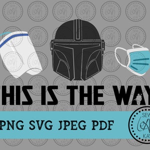 Mandalorian Helmet Mandalorian Face Mask Mandolorian Svg Etsy