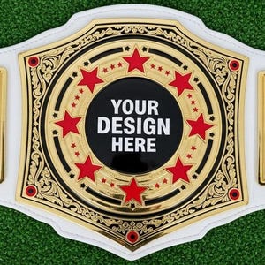 Custom Wrestling Championship Belt: Personalized Title Trophy