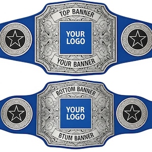 Custom Wrestling Championship Belt: Personalized Trophy Gift