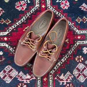 Ll Bean Boat Shoes - Etsy