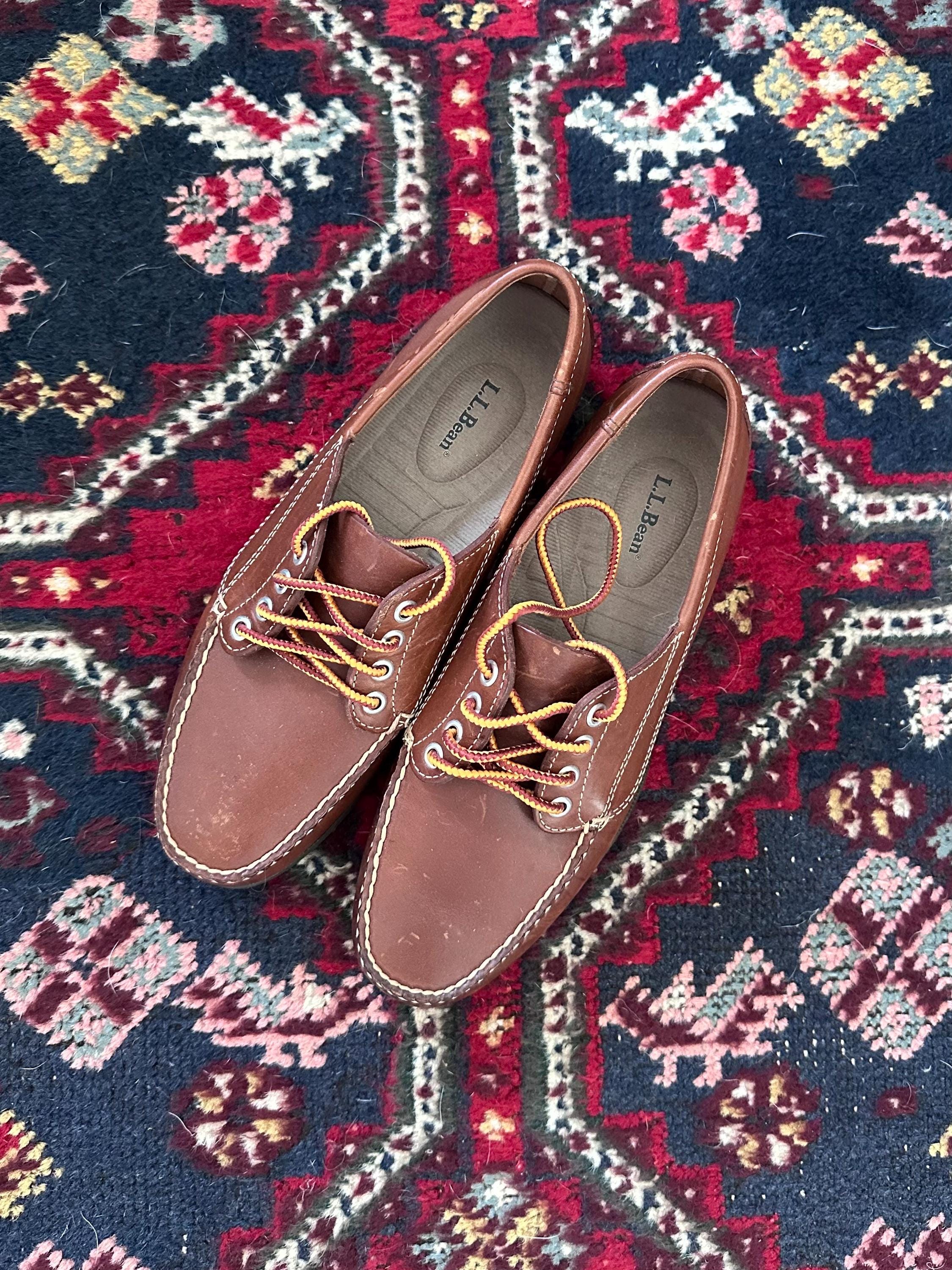 Ll Bean Boat Shoes - Etsy
