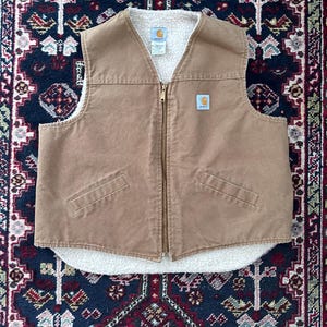 Carhartt Duck Vest - Etsy