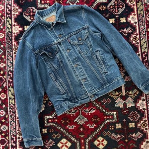 Vintage Levi’s Type III Trucker Jacket | All Cotton Denim | Made in USA