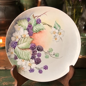 Vintage Hutschenreuther Hand Painted Plate - Etsy