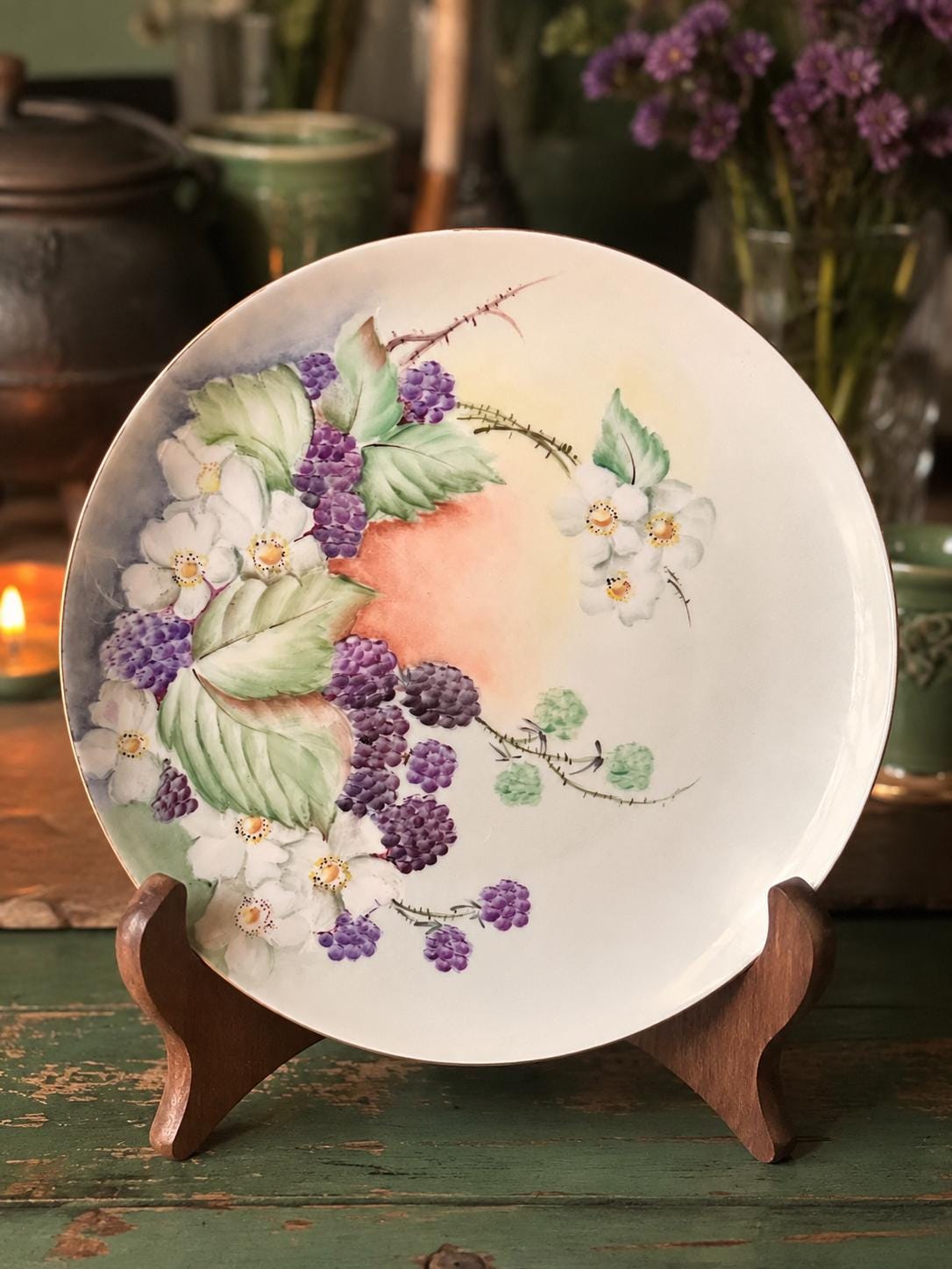 シューマンババリア　果物　フルーツ柄プレート　６枚セット Bavaria Hand Painted Fruit Plates - Etsy