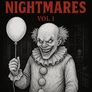 Gothic Horror Coloring Pages: The Color of Nightmares Vol. 1 (Printable Digital File)