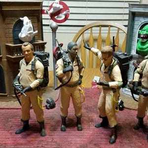 Ghostbuster Diorama 3D Stl Files - ||The OG Ghostbusters||Dr. Peter Venkman||Dr. Raymond “Ray” Stantz||Dr. Egon Spengler||Winston Zeddemore