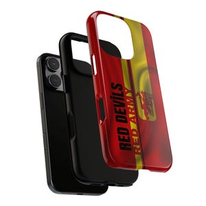 Phone Case, Manchester United Fan Gift, Soccer Team Phone Cover, Sports Fan Accessories, Football Club Phone Protector