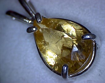 Stunning Imperial Topaz Pendant