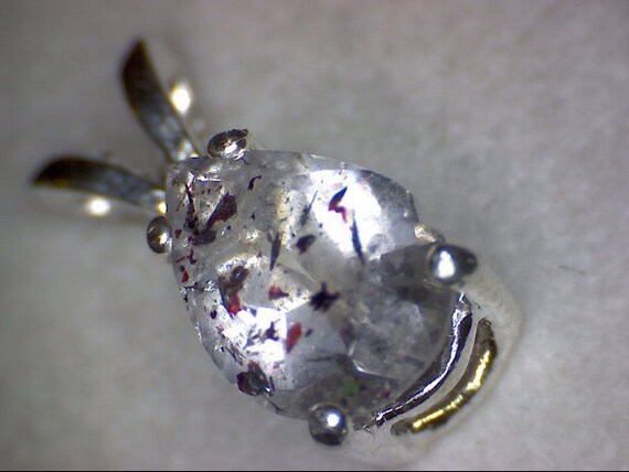 Beautiful Strawberry Quartz Pendant