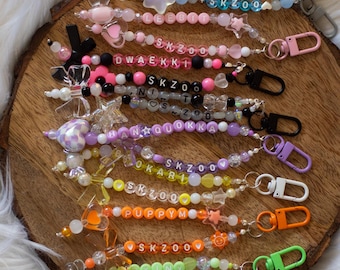 Stray Kids fan made SKZOO keychains