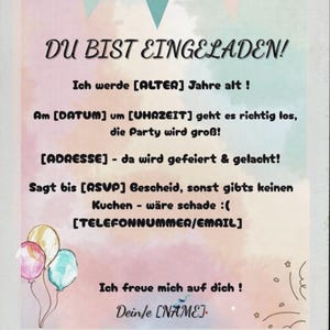 Uitnodiging voor een kinderfeestje met geanimeerde uitnodigingskaarten | Digitale Whatsapp Instagram Facebook E-mailuitnodigingen | eCARD