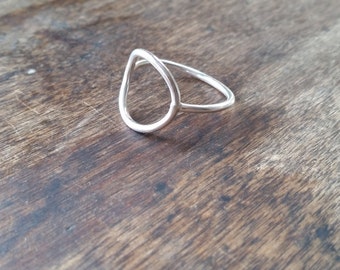 Sterling Silver Circle Ring