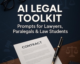 Legal Toolkit ChatGPT Prompts for Lawyers and Law Students(PDF Download)