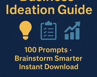 AI Startup Toolkit for Entrepreneurs | Business Ideas, Validation & Growth Prompts