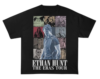 Tom Cruise Ethan Hunt The Eras Tour Koszulka unisex