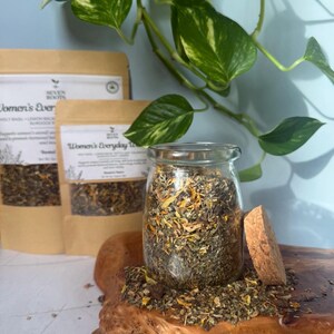 Women's Wellness Herbal Tea Blend | Stress & Hormone Support | Women's Health image 2