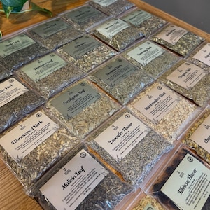 Hierbas orgánicas sueltas / Seven Roots Apothecary, productos botánicos secos naturales (15 g)